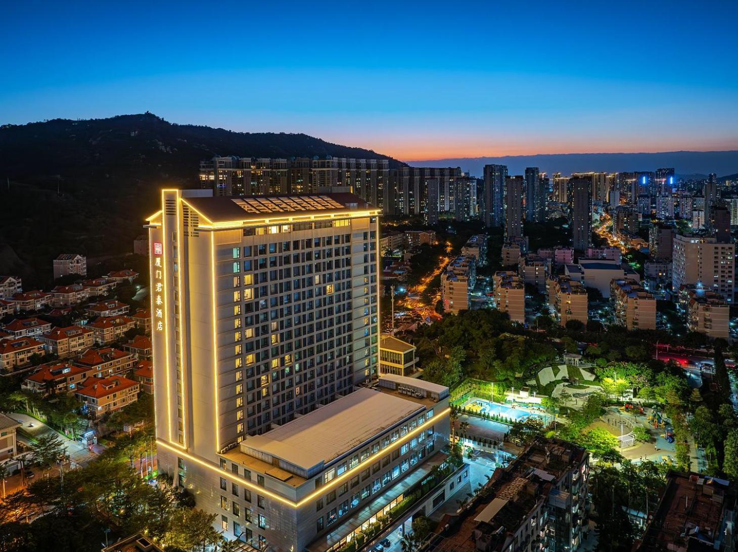 Juntai Hotel Xiamen Exteriör bild